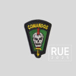 DISTINTIVO BORDADO COMANDOS COLORIDO PARA GORRO
