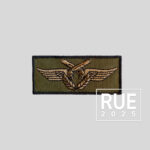 DISTINTIVO BORDADO CURSO DE ESPECIALIZAÇÃO DE POLÍCIA DO EXÉRCITO