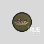 DISTINTIVO BORDADO CURSO DE NAVEGAÇÃO FLUVIAL / CECMA PARA GORRO